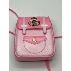 Disney‎ Princess Pink Backpack Purse with Crown Charm for Kids